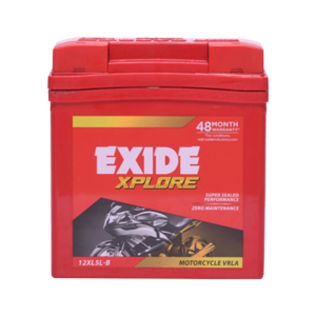 EXIDE XPLORE(12XL5L-B) TWO WHEELER
